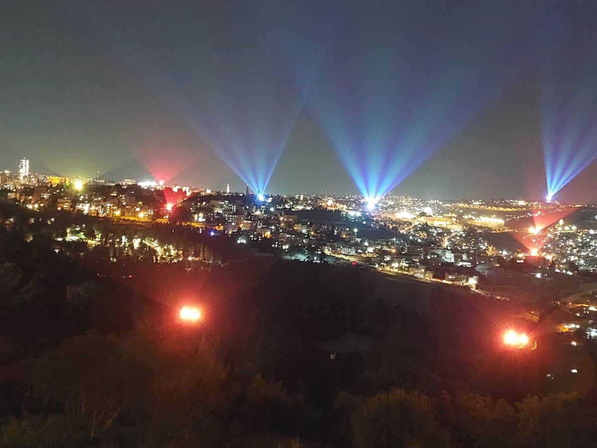 ירושלים מופע לייזר (1)